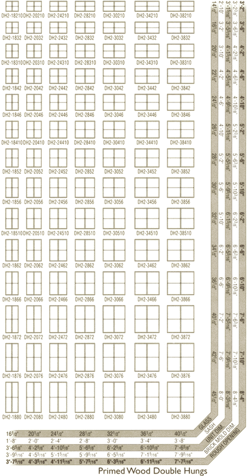 Double Hung Wood Windows