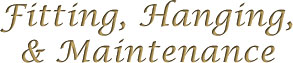 Wood Door Fitting, Hanging, & Maintenance